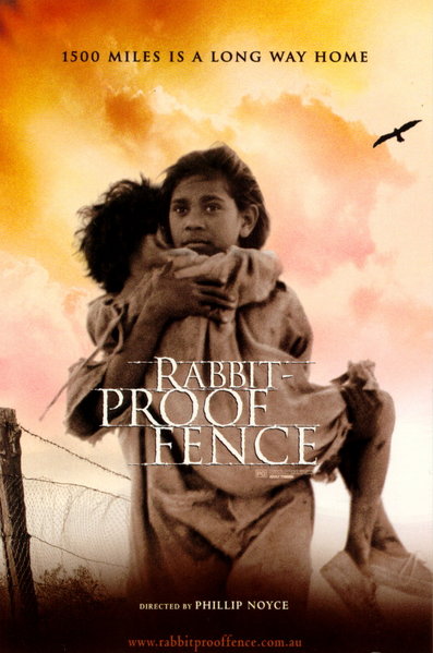 poster van de film Rabbit-proof fence